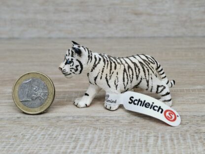 Schleich - 14732 Tigerjunges, weiß (Fähnchen)