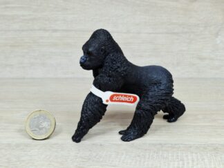 Schleich - 14770 bzw. [Treuefigur] 17111 Gorilla Männchen (Fähnchen)