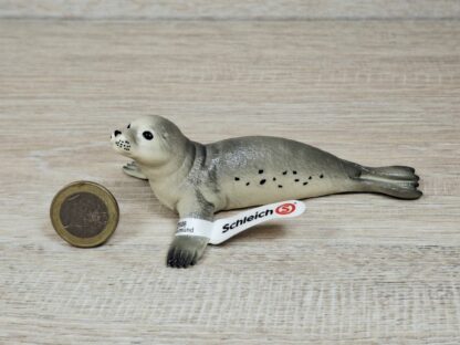 Schleich - 14801 bzw. [Treuefigur] 17032 Seehund (Fähnchen)