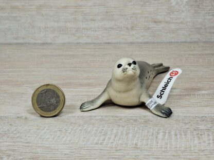 Schleich - 14801 bzw. [Treuefigur] 17032 Seehund (Fähnchen) – Bild 3