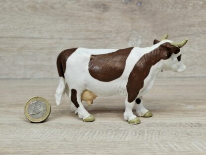 Schleich - 13213 Kuh stehend, braun/weiß – Bild 2