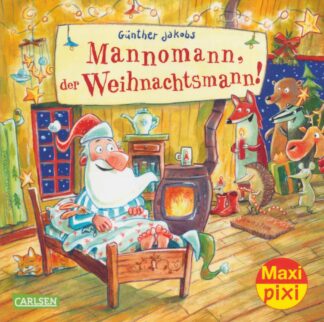 Carlsen Verlag - Mannomann – der Weihnachtsmann ! - Ach herrje; ein Rentier rennt im Schnee!