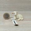 Schleich - 13284 Schäfchen, liegend (Fähnchen-Sammler)