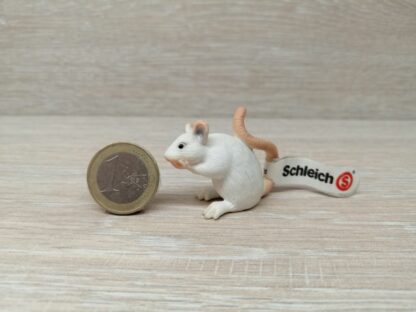 Schleich – 14406 Weiße Maus (Fähnchen-Sammler)