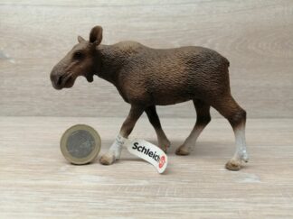 Schleich – 14620 Elch Kuh (RAR) (Fähnchen-Sammler)