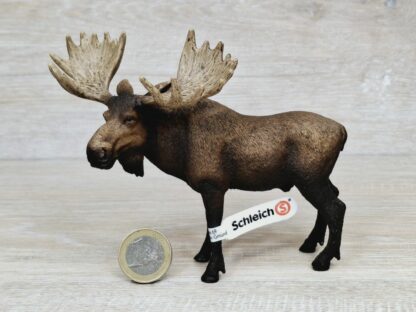 Schleich – 14781 Elch Bulle (Fähnchen)´