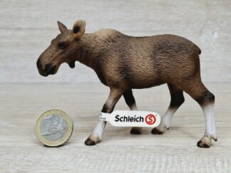 Schleich – 14620 Elch Kuh (RAR) (Fähnchen-Sammler)´