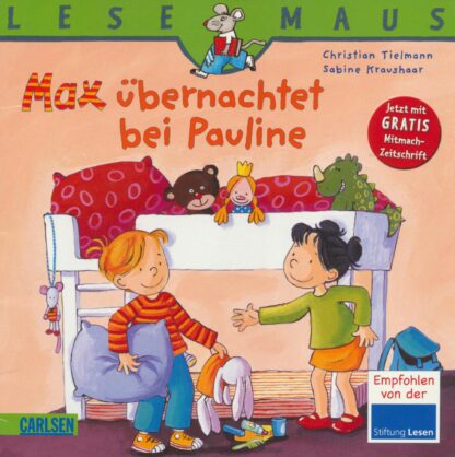 Carlsen Verlag - Max übernachtet bei Pauline