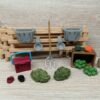 Schleich – Zaun und Futter mit Zubehör aus Set 42416