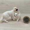 Schleich - Schäferhund weiß Familie #1 (RAR)