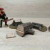 Schleich – 41806 Scenery Pack Waldarbeit Arbeiter Baumfällung – Bild 3