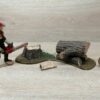 Schleich – 41806 Scenery Pack Waldarbeit Arbeiter Baumfällung – Bild 4
