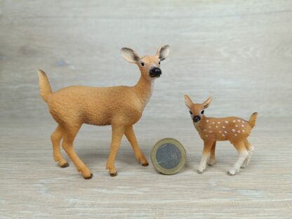Schleich - Weißwedelhirsch Familie komplett #1 – Bild 4