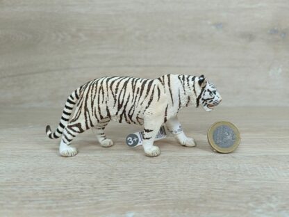 Schleich – 14731 Tiger weiß (Fähnchen)