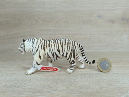 Schleich – 14731 Tiger weiß (Fähnchen) – Bild 2