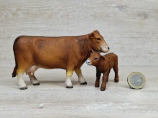 Schleich - Kuh mit Kälbchen aus Set 42334