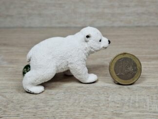Schleich - 14708 Eisbärjunges, laufend (Fähnchen)
