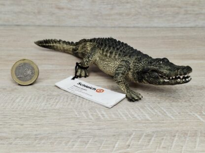 Schleich - 14727 bzw. [Treuefigur] 17104 Alligator (Fähnchen) – Bild 3