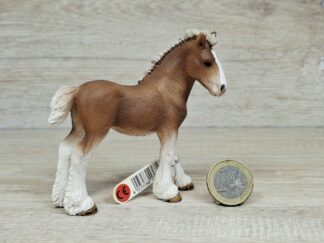 Schleich - 13671 Clydesdale Fohlen (Fähnchen-Sammler)´
