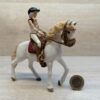 Schleich – 42412 Sofia & Blossom (mit extra Reitkappe) [Andalusier Stute]