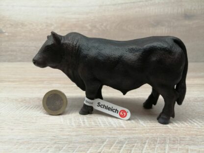 Schleich - 13766 Black Angus Bulle (RAR)(Fähnchen-Sammler)´