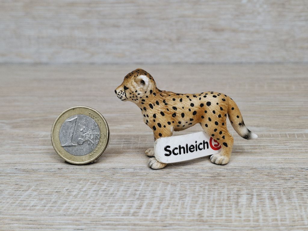 Schleich - 14327 Gepardenbaby (Fähnchen-Sammler)´