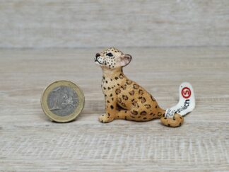 Schleich - 14622 Jaguarjunges (Fähnchen-Sammler)´