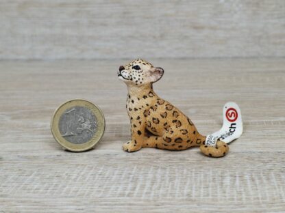 Schleich - 14622 Jaguarjunges (Fähnchen-Sammler)´