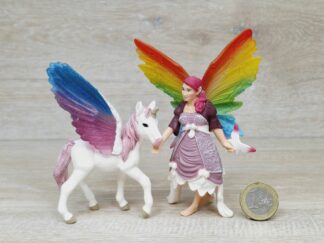 Schleich - 70484 Lis mit Pegasuseinhorn Fohlen