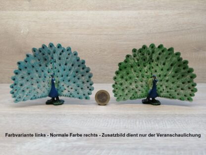 Schleich –13728 Pfau (RAR) [Farbvariante] – Bild 5