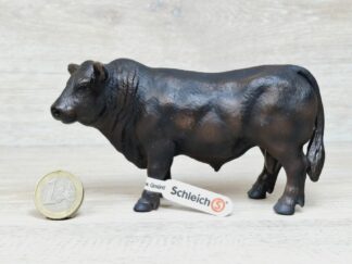 Schleich - 13766 Black Angus Bulle (RAR) (Fähnchen-Sammler)´