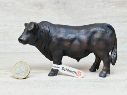 Schleich - 13766 Black Angus Bulle (RAR) (Fähnchen-Sammler)´