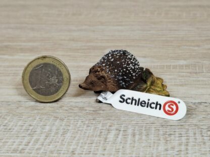 Schleich - 14713 Igel [mit Blättern] (Fähnchen-Sammler)´