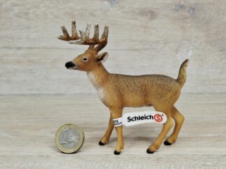 Schleich - 14709 Weißwedelhirsch (Fähnchen - Sammler)`