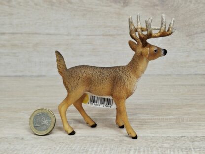 Schleich - 14709 Weißwedelhirsch (Fähnchen - Sammler)` – Bild 3