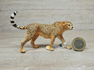 Schleich – 14746 bzw. [Treuefigur] 17056 Gepardin (Fähnchen)