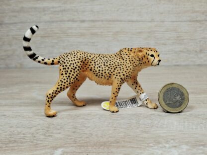 Schleich – 14746 bzw. [Treuefigur] 17056 Gepardin (Fähnchen)