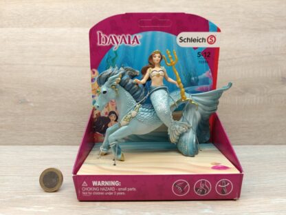 Schleich - 70594 Meerjungfrau-Eyela auf Unterwasserpferd (OVP)