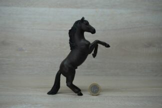Schleich - 13624 Mustang Hengst, schwarz, steigend