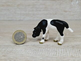 Schleich – 13111 Kalb stehend, schwarz/weiß [Schwarzbunt]