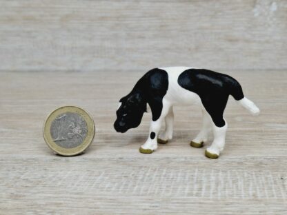 Schleich – 13111 Kalb stehend, schwarz/weiß [Schwarzbunt]