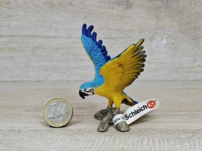 Schleich - 14690 Gelbbauch Ara (Fähnchen-Sammler)´