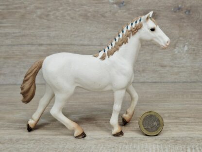 Schleich – Reiterin mit Englisch Vollblut Stute [aus Kalender 2018] – Bild 3