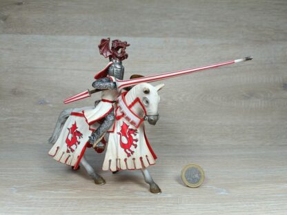 Schleich - 70046 Turnierritter auf Pferd (Drachenritter)