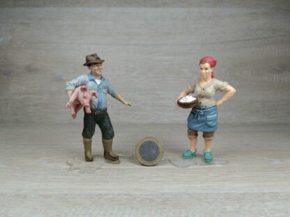 Schleich – Bäuerin und Bauer - Paar #2 – Bild 2
