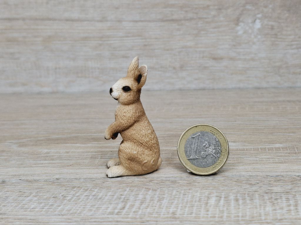 Schleich 13672 – Coniglietto In Piedi – Figurina Realistica Dipinta A Mano – Per Gioco E Collezione – Serie Fattoria - 3