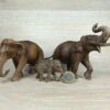 Schleich - Asiatische Elefanten Familie komplett #2 (RAR)