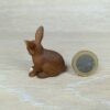 Schleich - Kaninchen, braun mit weißer Pfote (exclusiv) aus Set 41350 – Bild 2