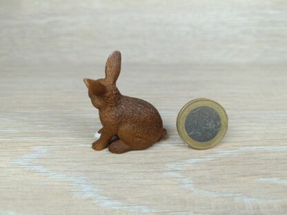 Schleich - Kaninchen, braun mit weißer Pfote (exclusiv) aus Set 41350 – Bild 2