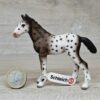 Schleich - 13760 Knabstrupper Fohlen (Fähnchen – Sammler)´